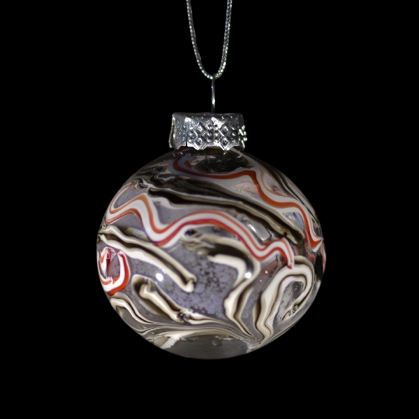 boules-de-noel black red snake