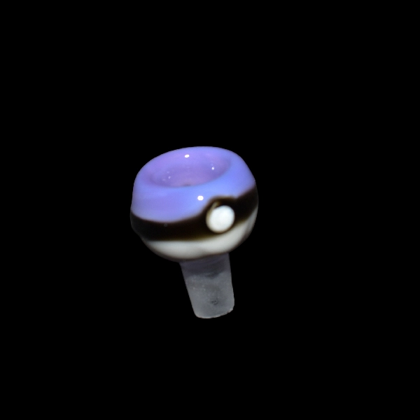douille in vetro pokéball violette