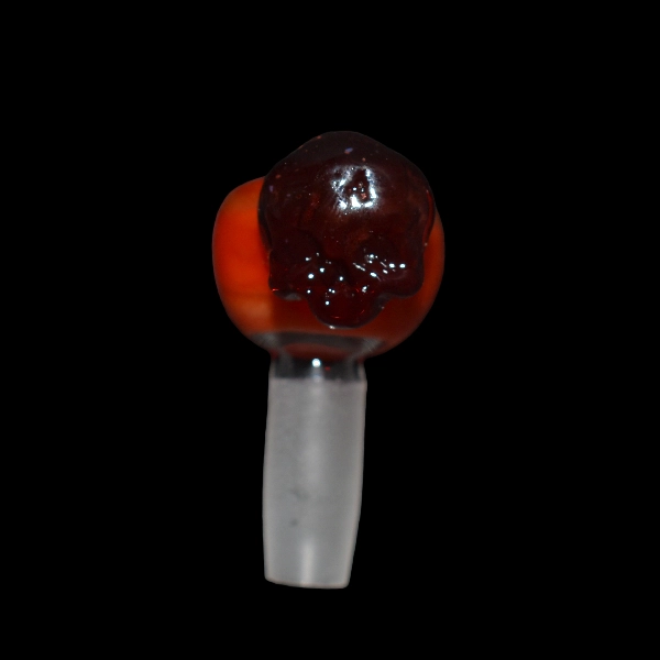 douille in vetro red skull