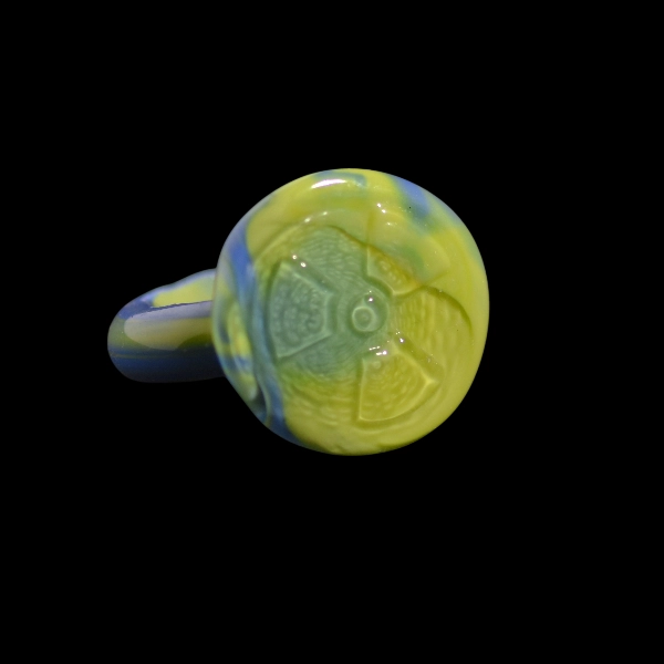 bague in vetro soffiato di Murano radium