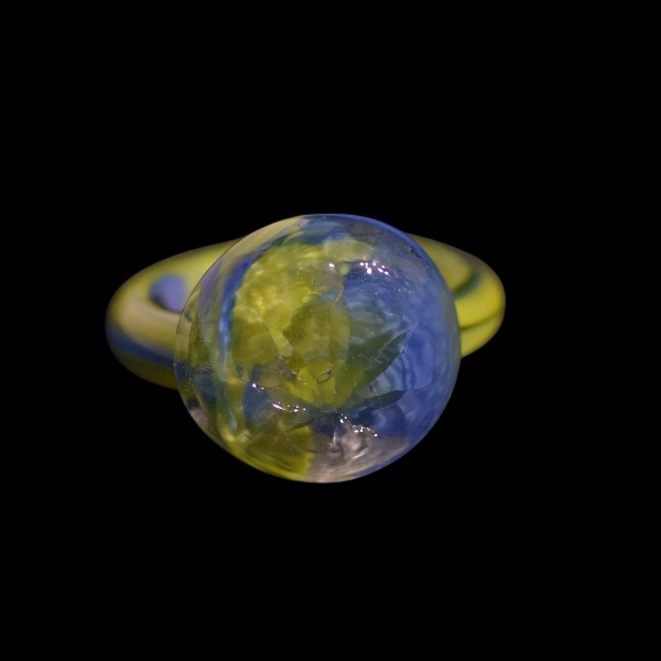 bague in vetro soffiato di Murano chanvre indie