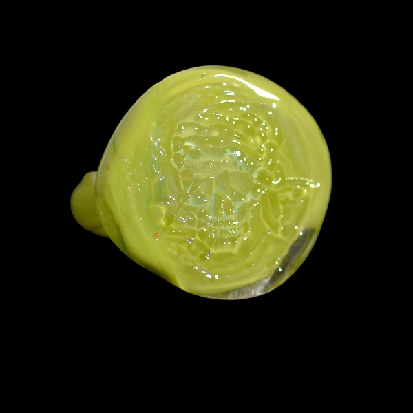 bague in vetro soffiato di Murano smoke jack