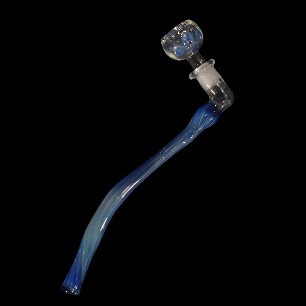 pipe sherlock in vetro bleu zeus