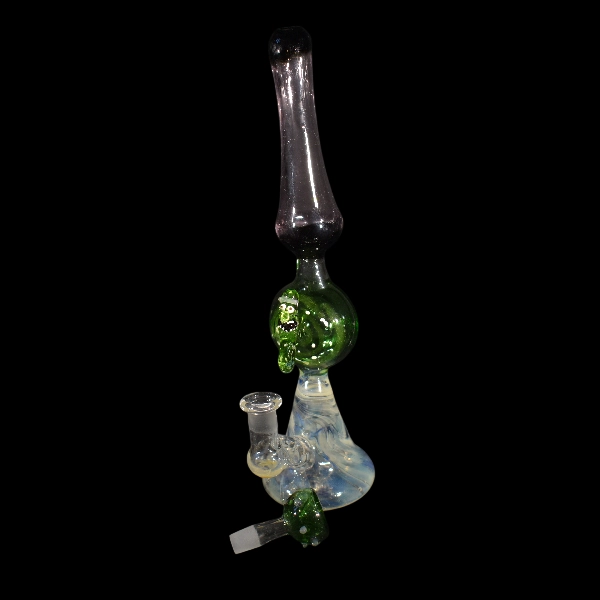 Bong in vetro - pickle rick